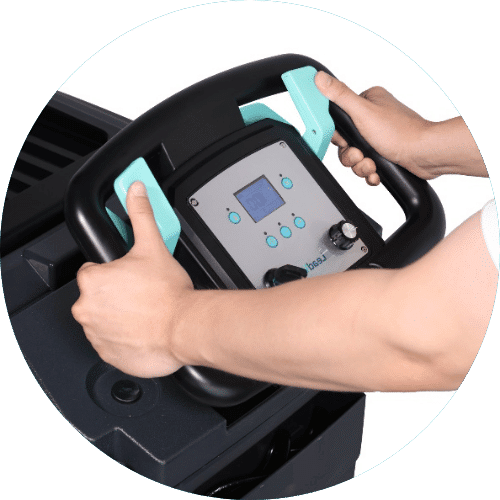 8 эргономичных рукояток управления вилкой