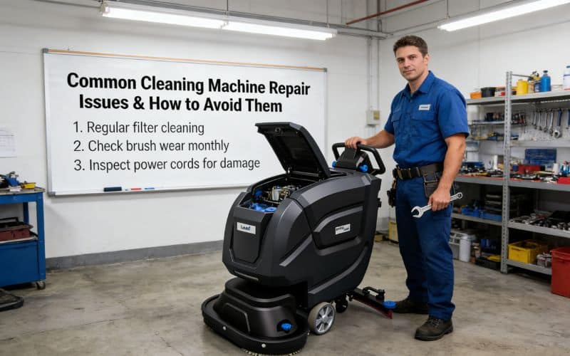 Common Cleaning Machine Repair Issues & How to Avoid Them