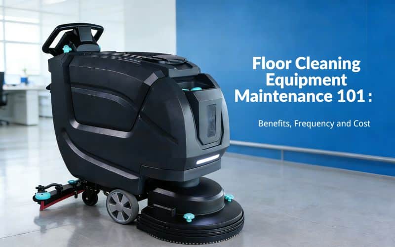 바닥 청소 장비 유지보수 101