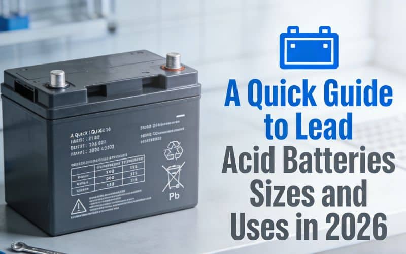 납축 배터리 가이드