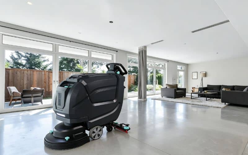 유출물을 즉시 청소하여 콘크리트 얼룩을 방지하고, 적절한 도구를 사용하여 바닥의 광택과 수명을 유지하세요.