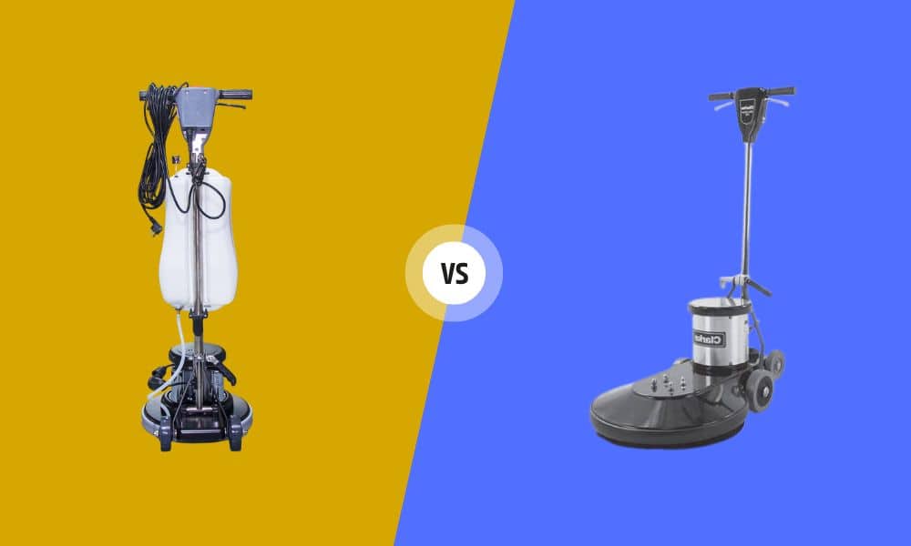 Floor Buffers and Burnishers What's the Difference
