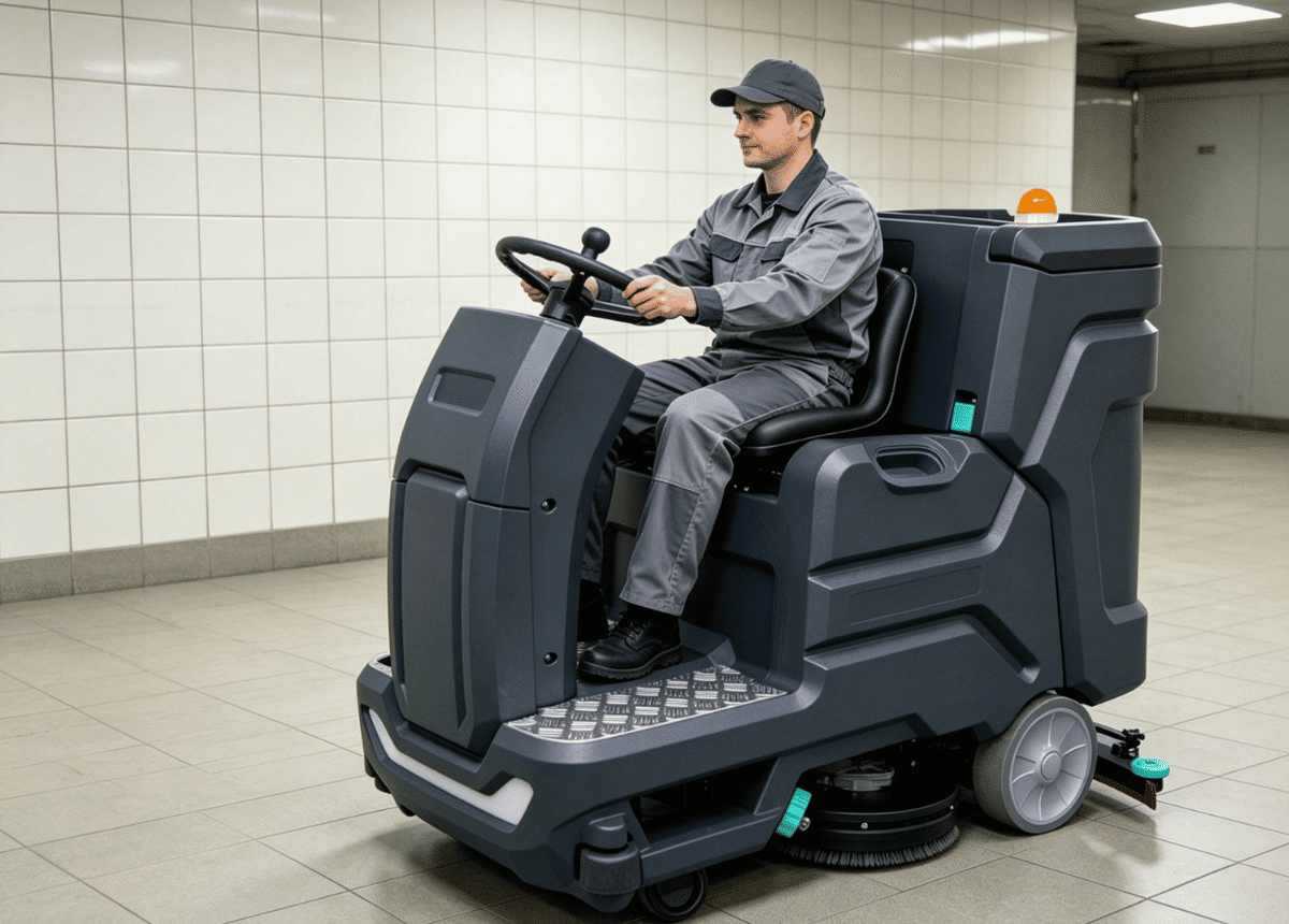 How to Use a Commercial Floor Scrubber for Professional Results
