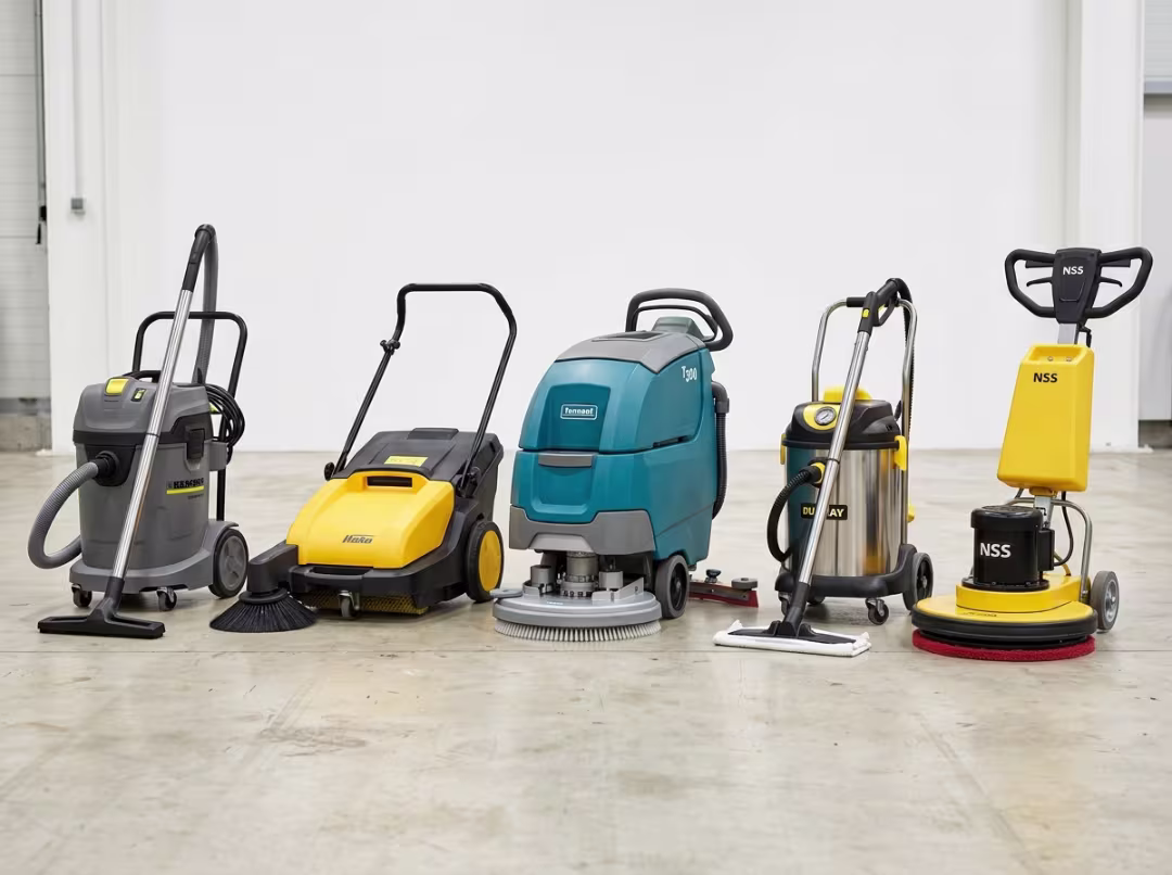Five types of floor cleaning machines Five types of floor cleaning machines