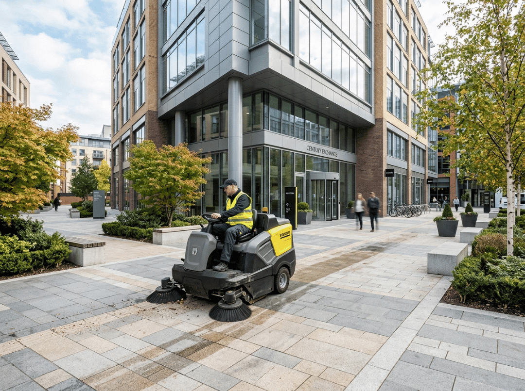 Outdoor courtyard cleaning equipment Outdoor courtyard cleaning equipment