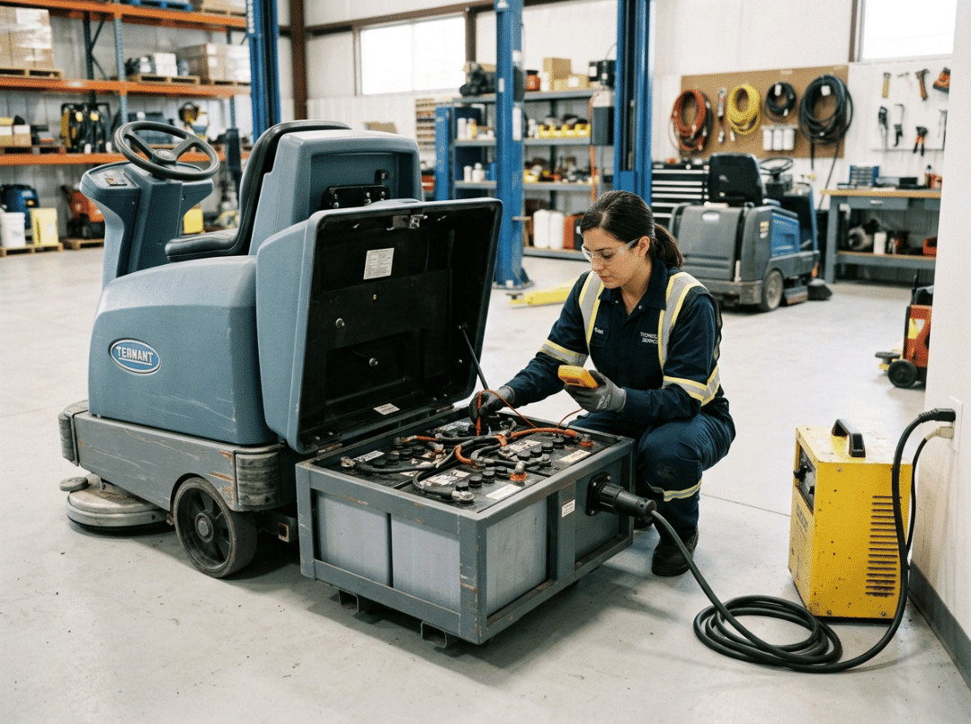 floor scrubber battery charging floor scrubber battery charging
