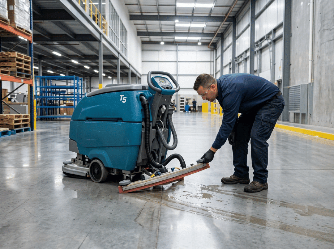 floor scrubber troubleshooting