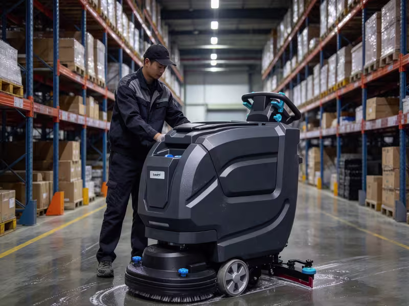 Commercial floor scrubber troubleshooting