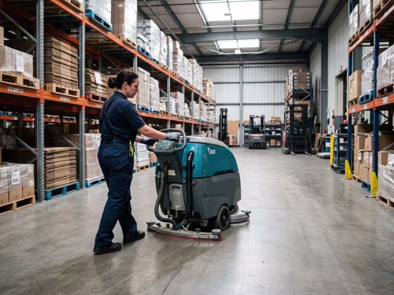 How to Use an Auto Scrubber